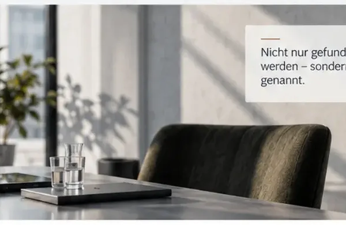 Moderner Besprechungsraum für GEO-Beratung und Projektplanung
